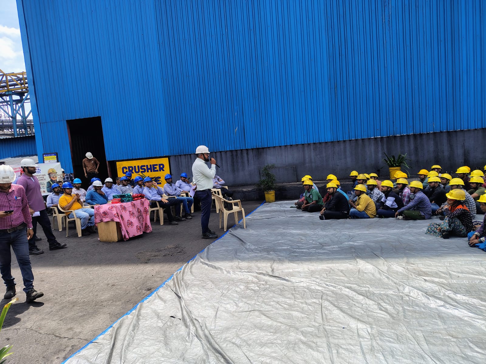 Female employee honoured for her dedication to safety